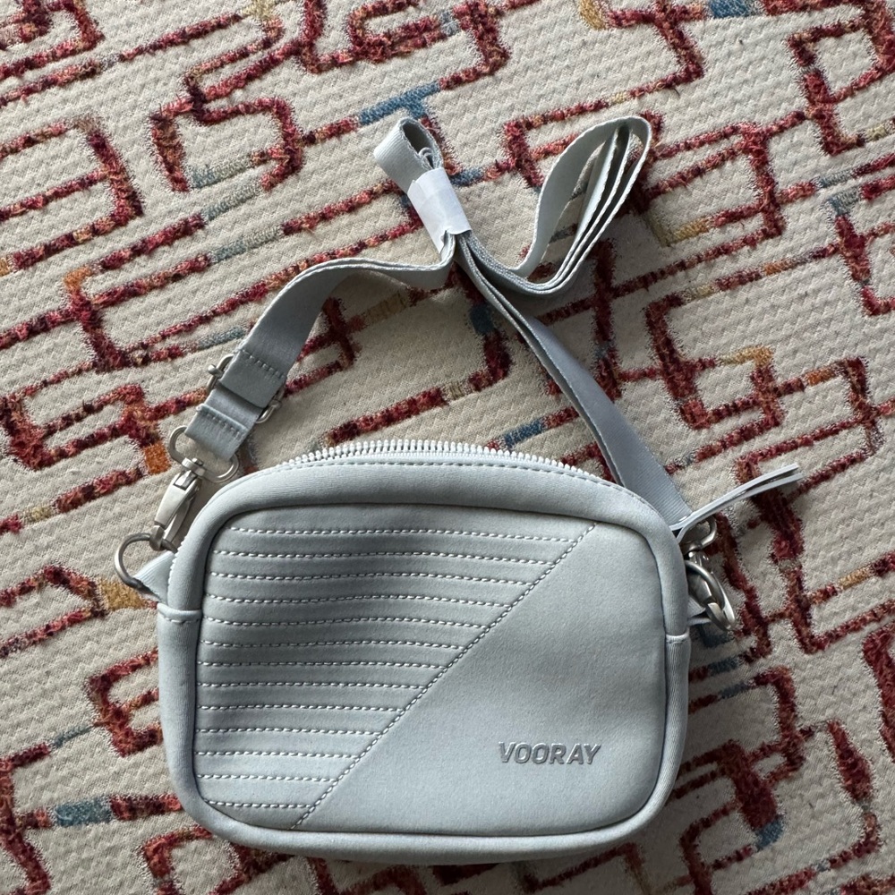 Vooray Light Gray Crossbody Bag